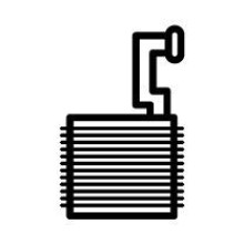 AC Evaporator NRF 36230 OE Ref 31404453