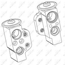 AC Expansion Valve NRF 38368 OE Ref 6Q0820679 NRF