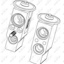 AC Expansion Valve NRF 38406 OE Ref 05103933AA NRF