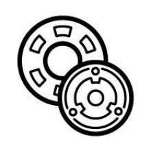Compressor Shaft Bearing NRF 38409