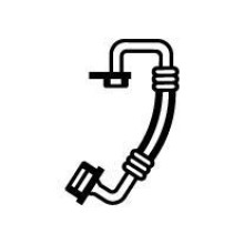 AC High & low Pressure Line NRF 400109 OE Ref 64536952992