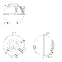 Coolant Expansion Tank NRF 454082 OE Ref 1K0121407 NRF