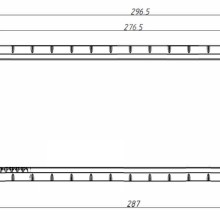 Heater Matrix NRF 54422 OE Ref 1609730580 NRF