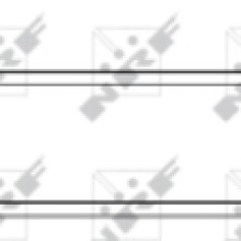 Traction Battery Radiator NRF 59175 OE Ref G901047030 NRF