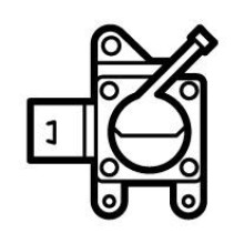Exhaust Pressure Sensor NRF 708104 OE Ref 058906051A