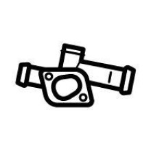 Coolant Flange NRF 775117 OE Ref 1106000Q04