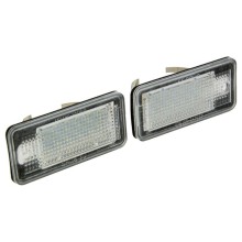 LAMPKI LED PODSWIETLENIA TABLICY Pour REJESTRACYJNEJ AUDI A3 2003-