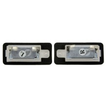 LAMPKI LED PODSWIETLENIA TABLICY Pour REJESTRACYJNEJ AUDI A3 2003- NTY