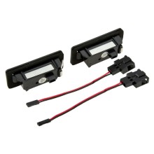 LAMPKI LED PODSWIETLENIA TABLICY Pour REJESTRACYJNEJ AUDI A1 2010- NTY