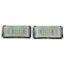 LAMPKI LED PODSWIETLENIA TABLICY Pour REJESTRACYJNEJ BMW 3 E46 NTY