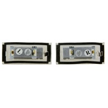 LAMPKI LED PODSWIETLENIA TABLICY Pour REJESTRACYJNEJ BMW 3 E46 NTY