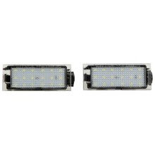 LAMPKI LED PODSWIETLENIA TABLICY Pour REJESTRACYJNEJ RENAULT CLIO NTY