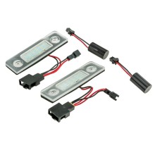 LAMPKI LED PODSWIETLENIA TABLICY Pour REJESTRACYJNEJ SKODA OCTAVIA
