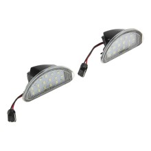 LAMPKI LED PODSWIETLENIA TABLICY Pour REJESTRACYJNEJ TOYOTA AYGO