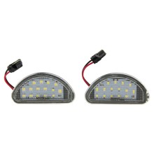 LAMPKI LED PODSWIETLENIA TABLICY Pour REJESTRACYJNEJ TOYOTA AYGO NTY