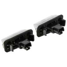 LAMPKI LED PODSWIETLENIA TABLICY Pour REJESTRACYJNEJ TOYOTA AURIS NTY