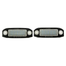 LAMPKI LED PODSWIETLENIA TABLICY Pour REJESTRACYJNEJ VOLVO C30 2006- NTY