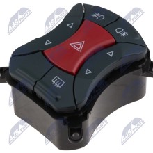 Hazard Warning Light Switch NTY EWS-FT-048 OE Ref 735297542