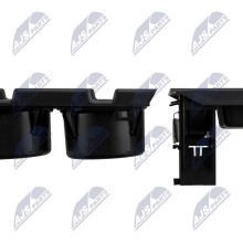 UCHWYT NA NAPOJE UCHWYT NA MONETY Pour BMW 3 E46 1998-2004 CZARNY NTY