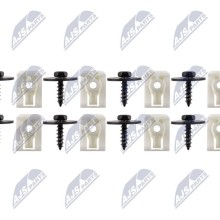 Trim/protection Strip Clip NTY EZC-BM-499 OE Ref 7147311312 NTY