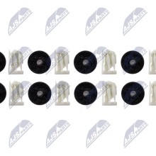 Trim/protection Strip Clip NTY EZC-BM-499 OE Ref 7147311312 NTY