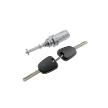 CYLINDRE SERRURE DE PORTE Pour CITROEN C2 2003- C3 2002- Z 2 KLUCZYKAMI NTY
