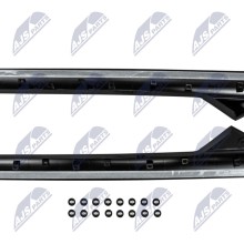 KOMPLET LISTEW SLUPKA SZYBY PRZEDNIEJ Pour FORD EXPLORER 2011- NTY