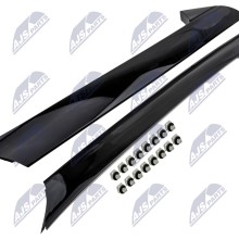 KOMPLET LISTEW SLUPKA SZYBY PRZEDNIEJ Pour FORD EXPLORER 2011-