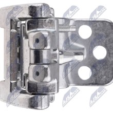 ZAWIAS DRZWI Pour ARRIERE-GAUCHE INFERIEUR-180° FORD TRANSIT 2014- NTY