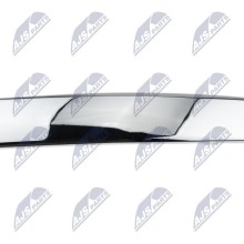 LISTWA ZDERZAKA PRZEDNIEGO Pour FIAT 500 2007- GAUCHE-CHROMOWANA NTY