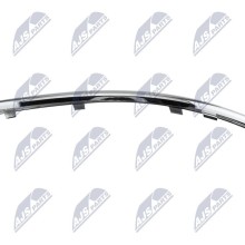 LISTWA ZDERZAKA PRZEDNIEGO Pour FIAT 500 2007- GAUCHE-CHROMOWANA NTY
