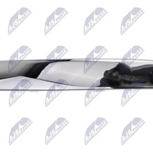 LISTWA ZDERZAKA PRZEDNIEGO Pour FIAT 500 2007- DROITE-CHROMOWANA NTY