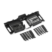 KRATKA WENTYLACYJNA Pour MERCEDES C KLASA W204 2007- CENTRAL-CZARNA