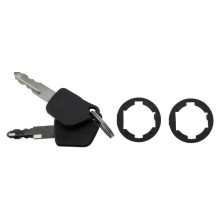 ZESTAW WKLADEK ZAMKA Pour PEUGEOT 206 1998- STACYJKA, WKLADKA NTY