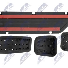NAKLADKI NA PEDALY Pour OPEL ASTRA H 2004-, ASTRA J 2009- NTY