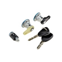 CYLINDRE SERRURE DE PORTE Pour DACIA LOGAN 2004- KOMPLET 3 SZTUKI + GROT NTY