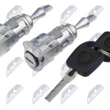CYLINDRE SERRURE DE PORTE PRZEDNICH Pour VW POLO 2010- WKLADKA GAUCHE