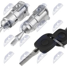 CYLINDRE SERRURE DE PORTE PRZEDNICH Pour VW POLO 2010- WKLADKA GAUCHE NTY