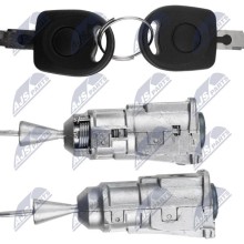 CYLINDRE SERRURE DE PORTE PRZEDNICH Pour VW POLO 2010- WKLADKA GAUCHE NTY