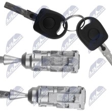 CYLINDRE SERRURE DE PORTE PRZEDNICH Pour VW POLO 2010- WKLADKA GAUCHE NTY