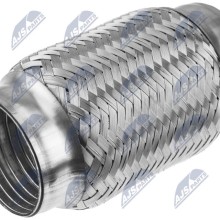 LĄCZNIK ELASTYCZNY WYDECHU Pour 63mm x 150mm STAL NIERDZEWNA NTY