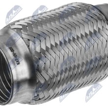 LĄCZNIK ELASTYCZNY WYDECHU Pour 63mm x 150mm STAL NIERDZEWNA