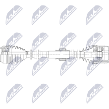 Drive Shaft NTY NPW-MS-126 OE Ref 3815A502 NTY