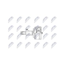 Drive Shaft Joint Kit NTY NPZ-RE-065 OE Ref 391002176R