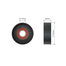 Galet enrouleur de courroie de distribution Pour AUDI A3 1.6 2000-