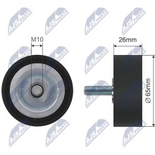 Auxiliary Tensioner Pulley NTY RNK-BM-002B OE Ref 11287810807