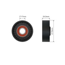 V-belt Tensioner Pulley NTY RNK-BM-028 OE Ref 11287512758