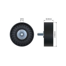 Galet enrouleur de courroie de distribution Pour BMW 5 (E60