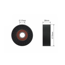 Auxiliary Tensioner Pulley NTY RNK-FT-004 OE Ref 2994029