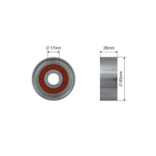 Galet enrouleur de courroie de distribution Pour MERCEDES A (W169)